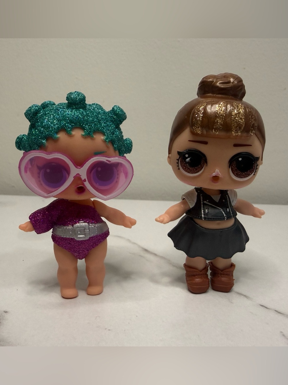 L.O.L. Surprise Cosmic Queen Series 1 & Glam Glitter It Baby GG-007 Doll Lot